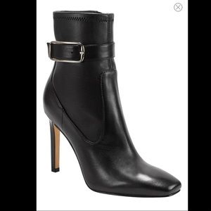 NWT Marc Fisher LTD Cyndi buckle square toe bootie